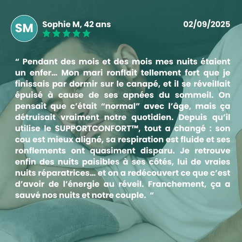 SupportConfort - Un sommeil complet pour des réveils en forme