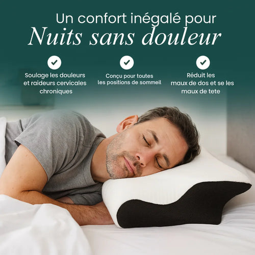 Oreiller ergonomique® | Un parfait confort nocturne