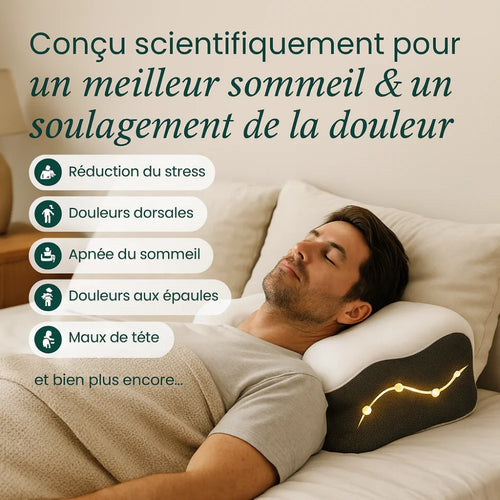 Oreiller ergonomique® | Un parfait confort nocturne